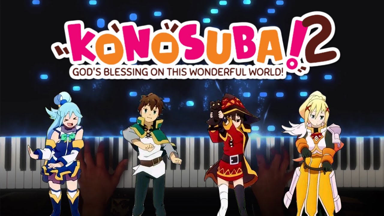 Konosuba Season 2 OP Piano - Tomorrow