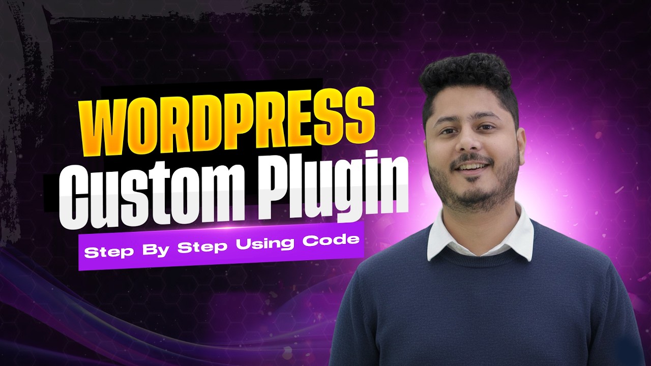 Build a Custom WordPress Plugin with Admin Settings (Step-by-Step)