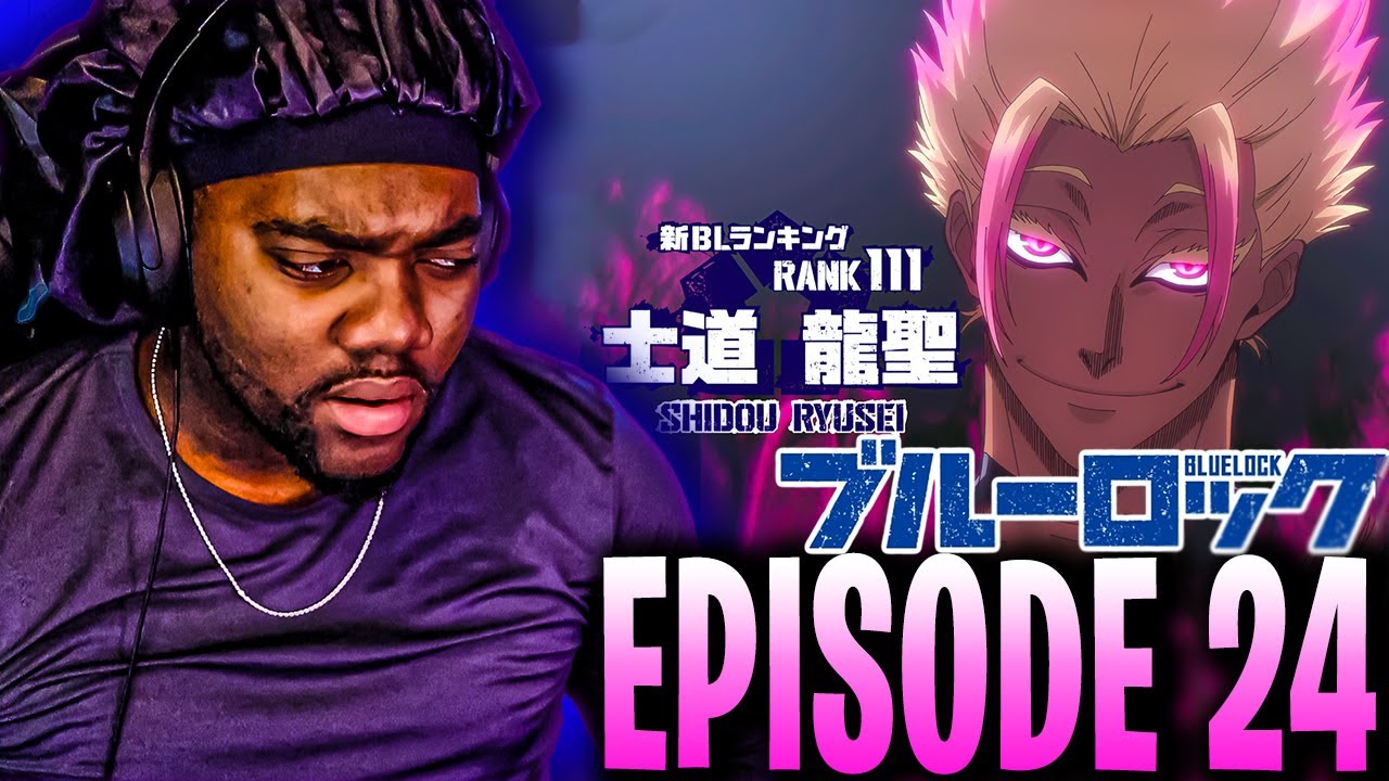 SHIDOU RYUSEI IS A PROBLEM ... | College Soccer Player REACTS to Blue Lock Episode 24