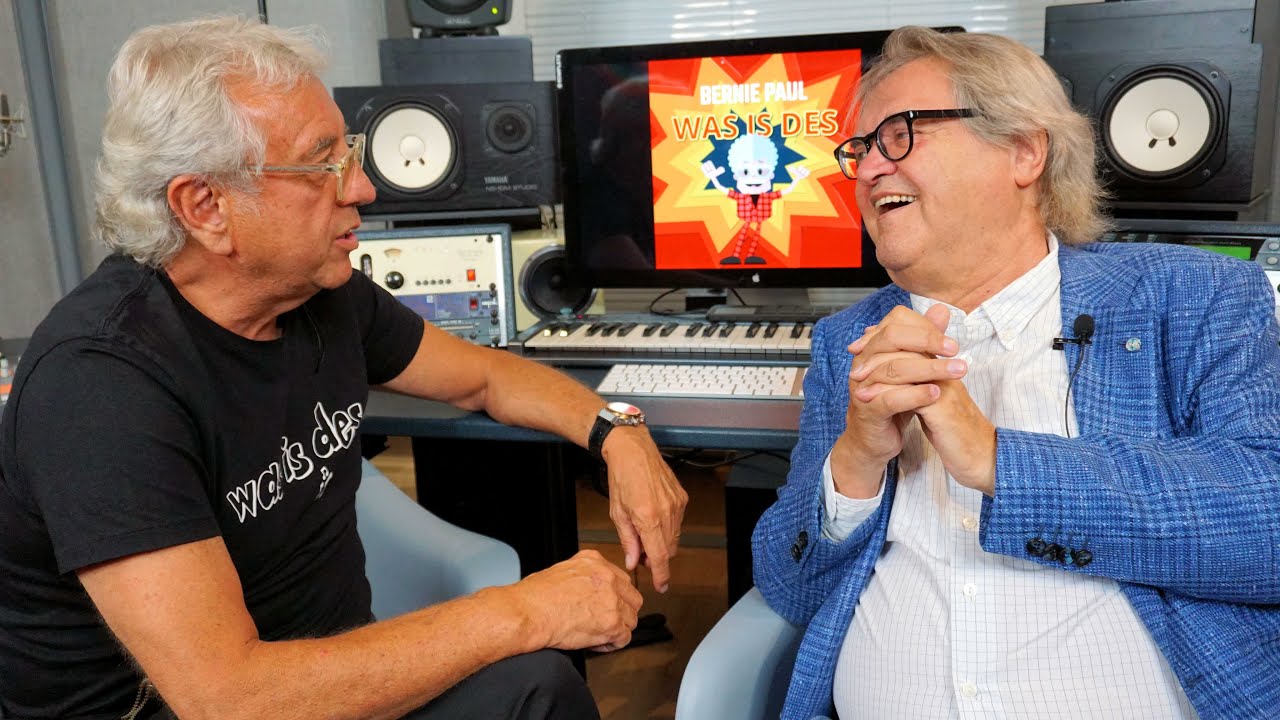 Markworts Stammtisch: Helmut Markwort besucht Bernie Paul im Tonstudio in München (04.09.2022)