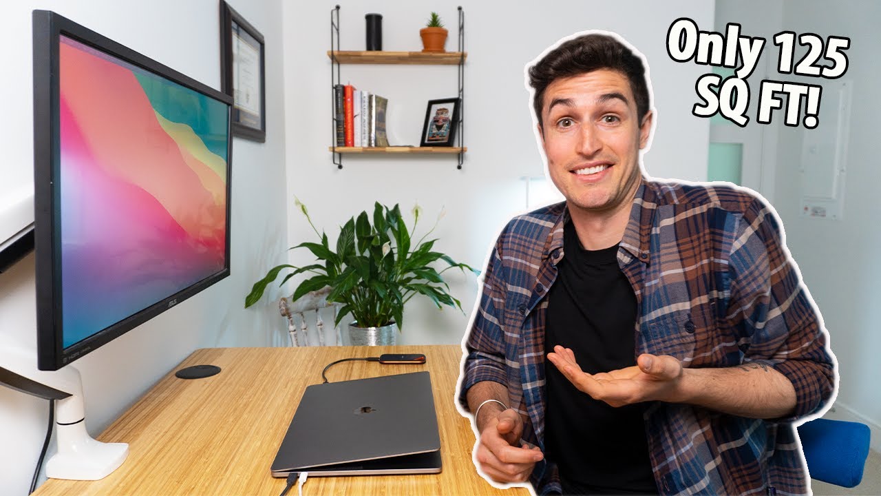 Our Tiny Home Office Makeover!