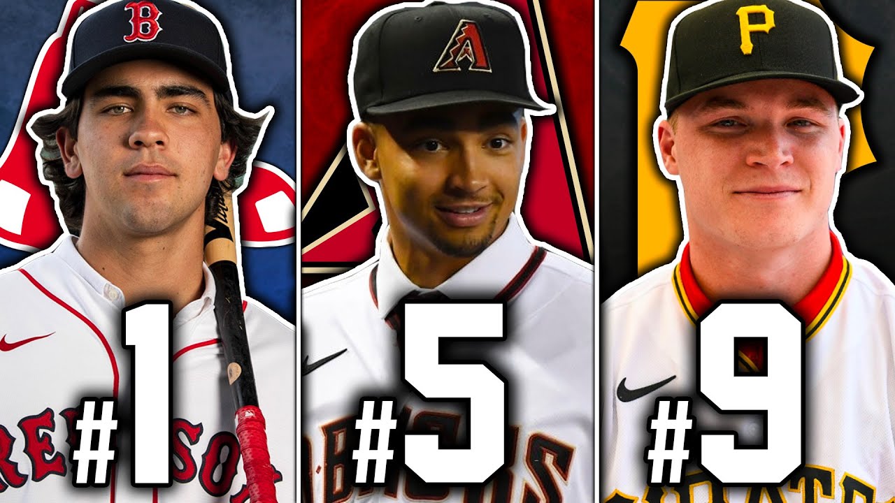 Ranking EVERY 1st Round Pick 2021 MLB Draft