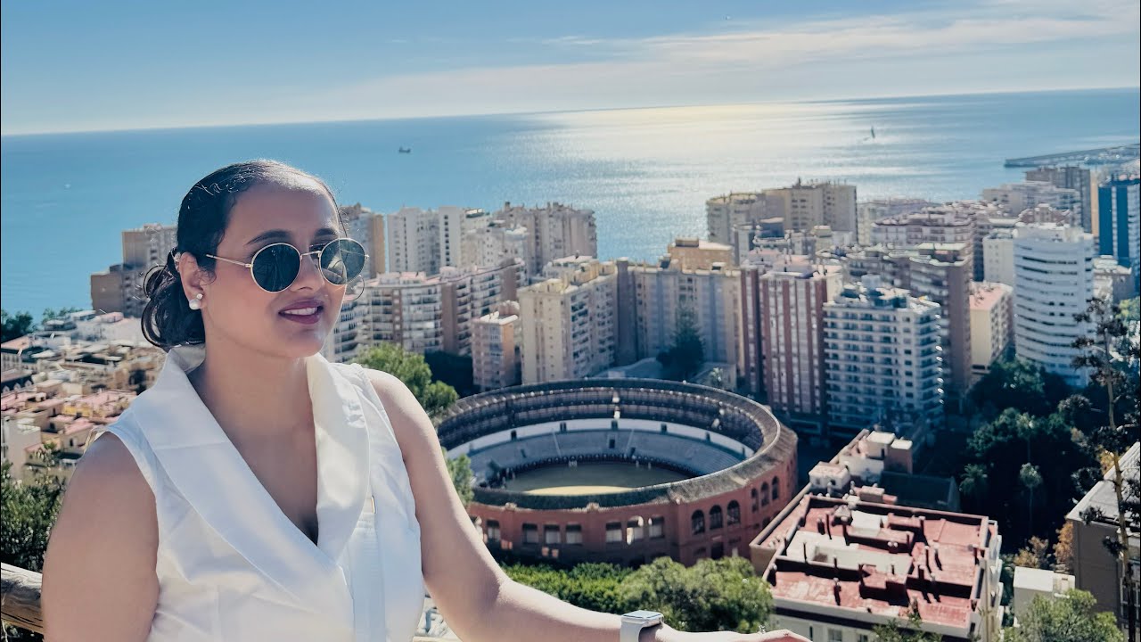 Málaga Diaries 💙 Sun, Sea & Spanish Streets || Spain  Trip 🇪🇸☀️ 