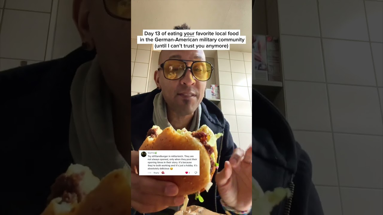 День 13. Рестораны Stiftland Burger Mitterteich &mdash; питание в немецко-американских военных кварталах.
