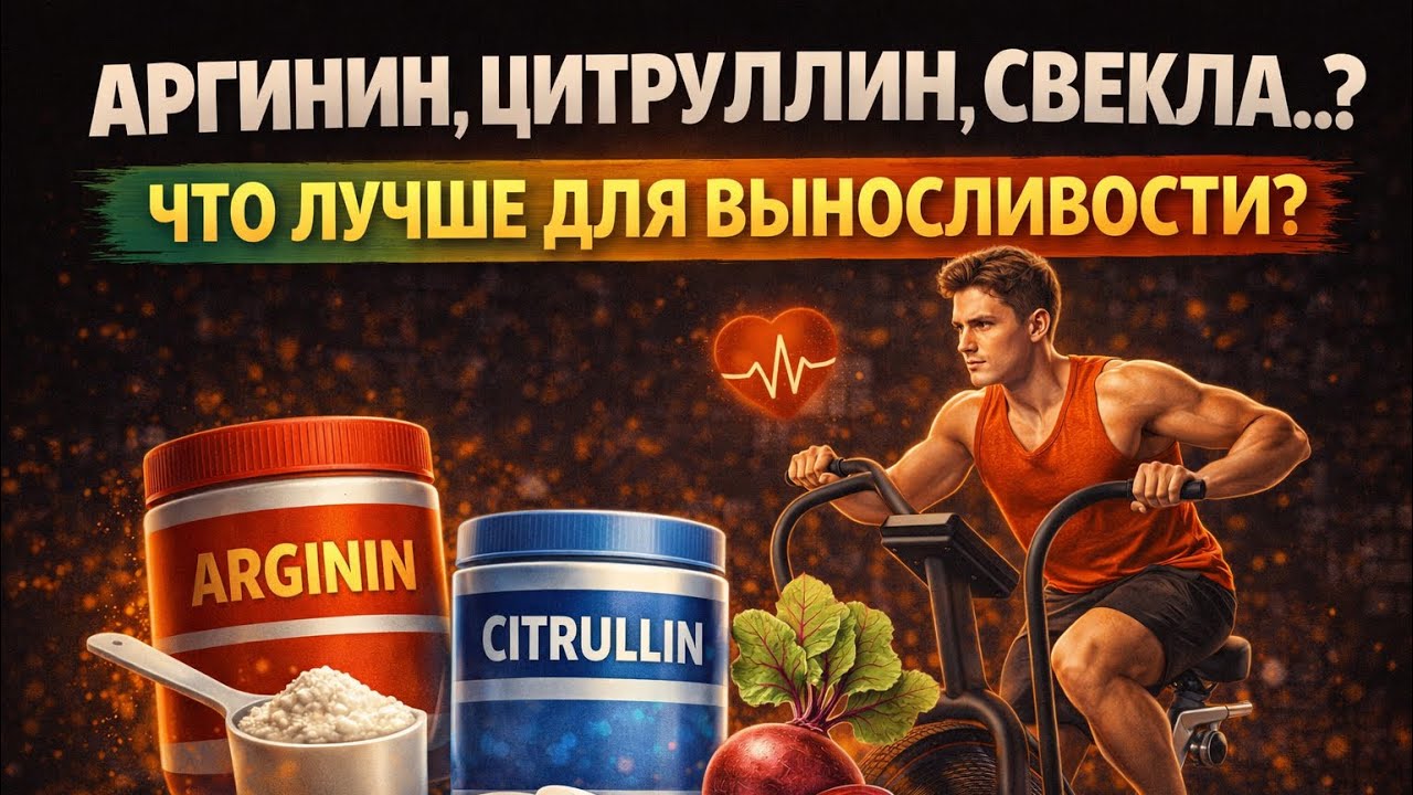 Аргинин, Цитруллин или Свекла… Что лучше для выносливости?