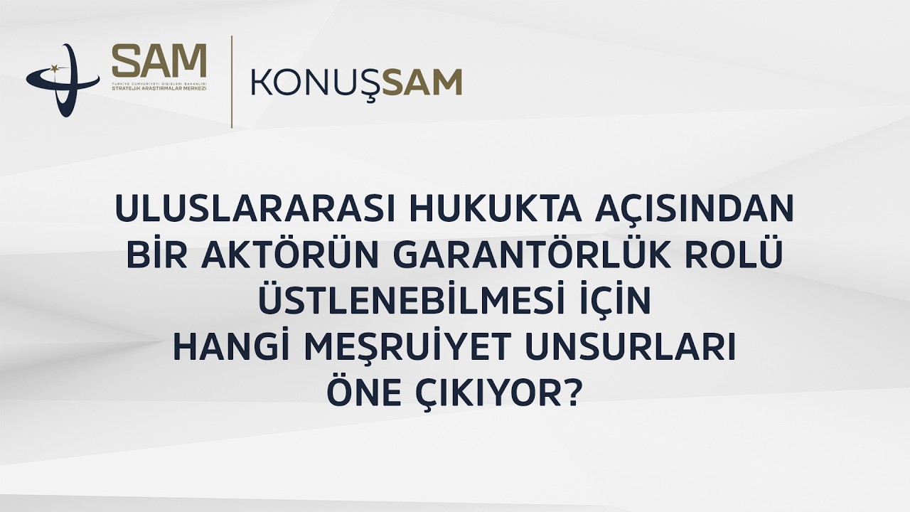 KonuşSAM 5. Bölüm 3. Kısım: Arabuluculuk ve Garantörlük