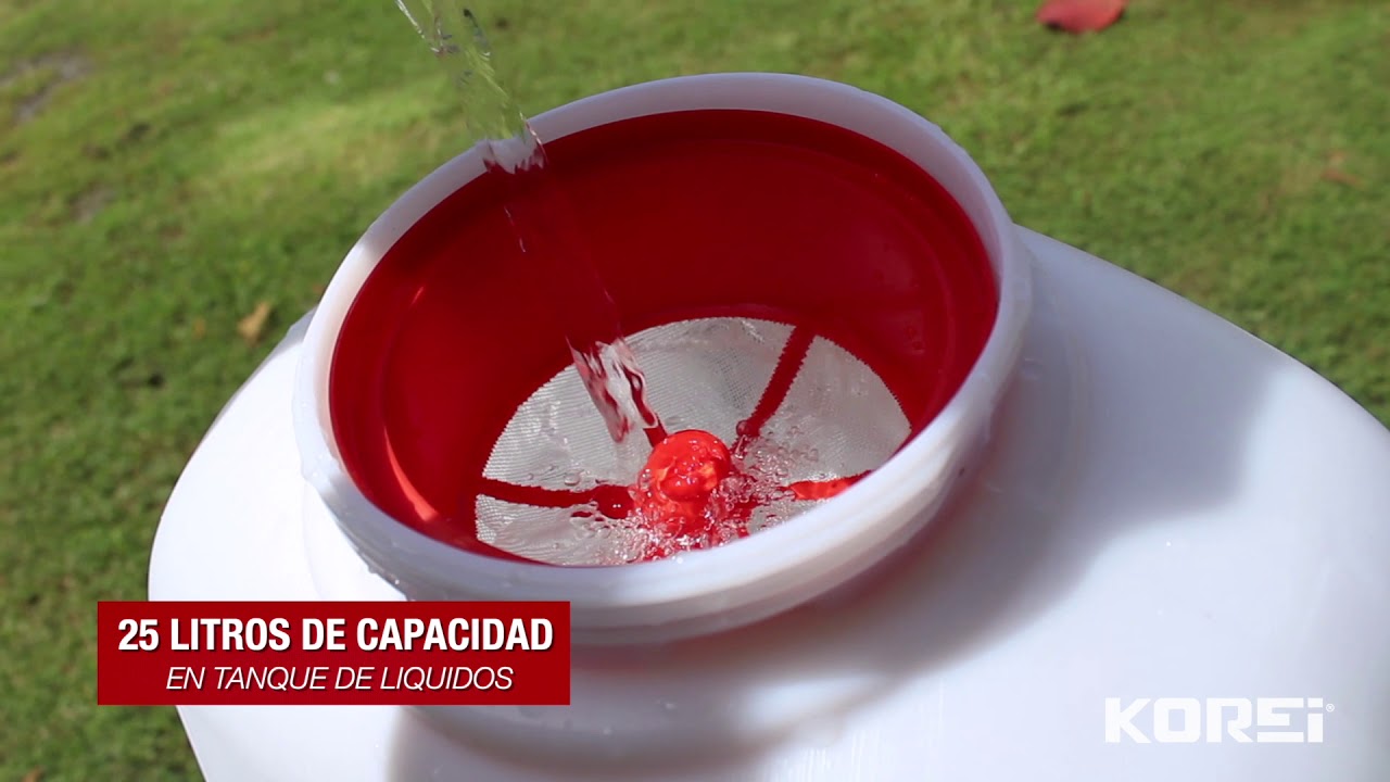 Tutorial - Fumigadora de doble varilla HKF2500 de Swedish Husky Power