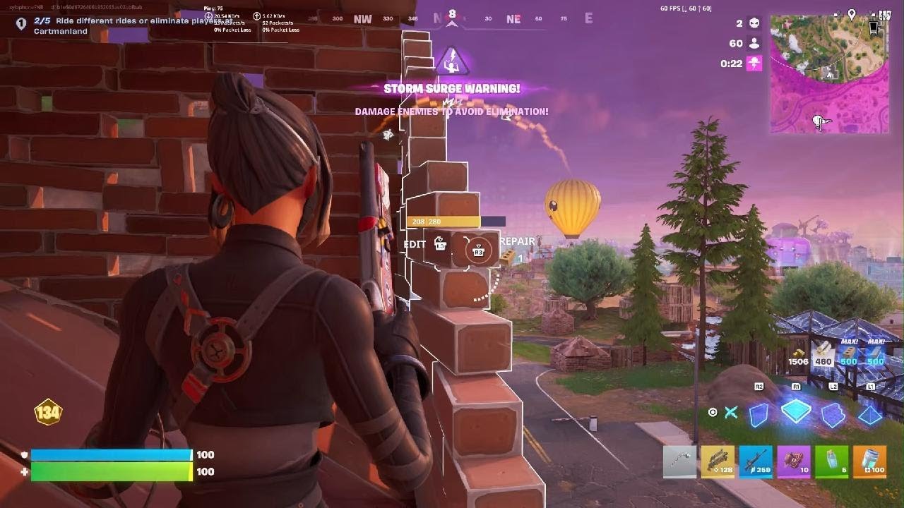 A stack endgame while playing PlayStation Cup