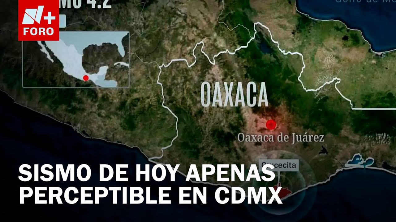 Sismo con epicentro en Oaxaca de 5.7 activa alerta sísmica hoy 8 de febrero en CDMX