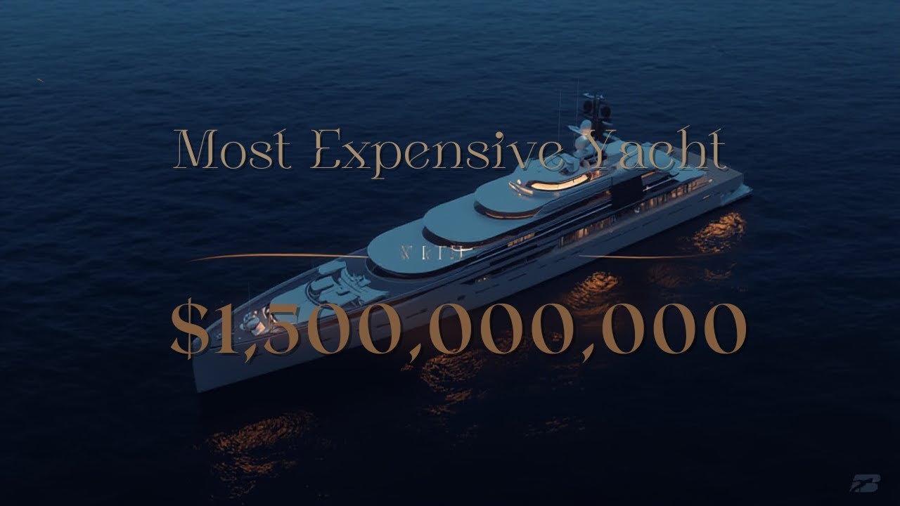 Inside Inside the Most Expensive Yacht Worth $1,500,000,000