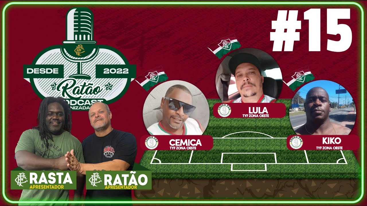 TYF ZONA OESTE: CEMICA, LULA & KIKO - Ratão Podcast das Organizadas #15
