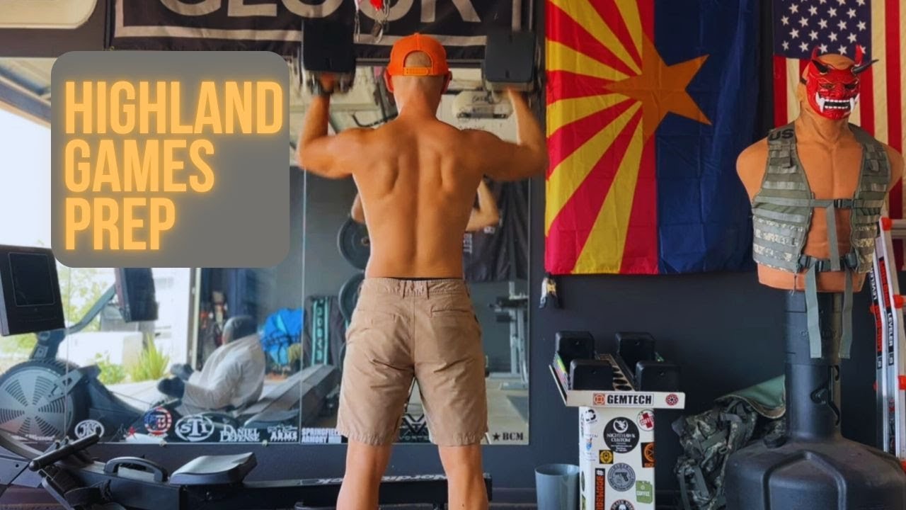 Training for the Prescott Highland Games 2025 | Garage Gym Grind