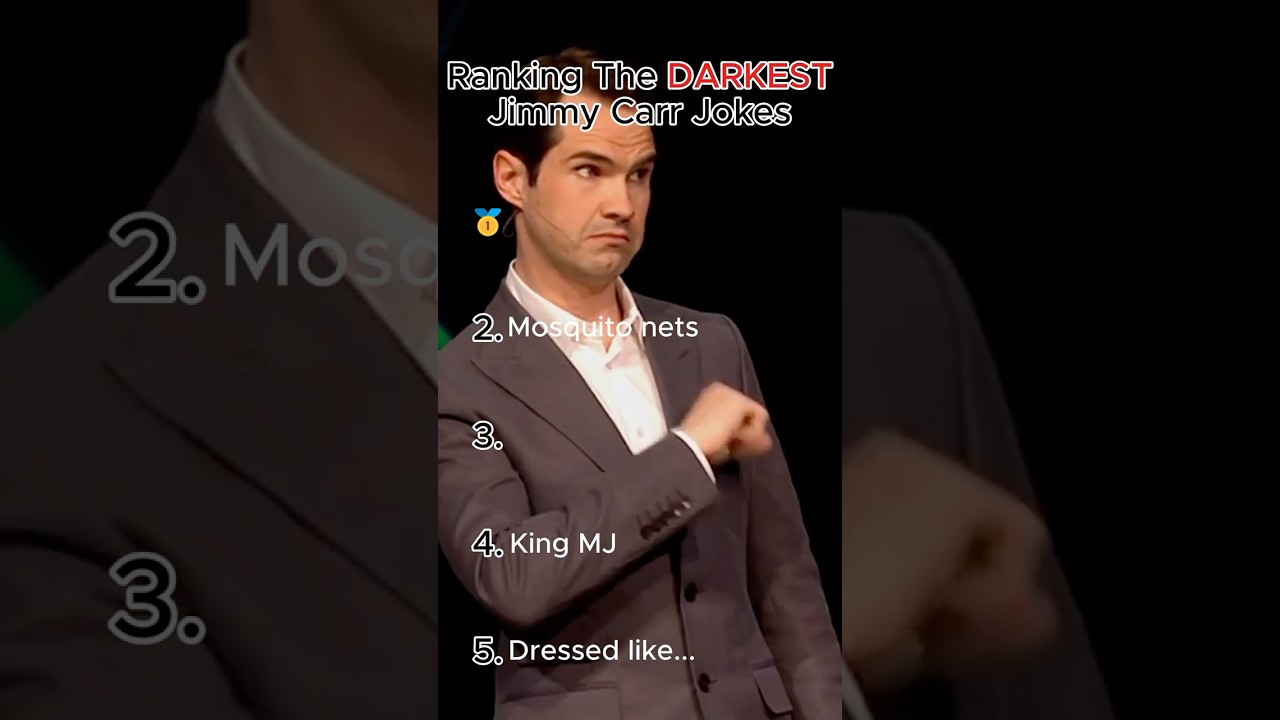 Jimmy Carr's Top 5 DARKEST Jokes #shorts #funny #comedy #humor #dark #youtubeshorts #youtube