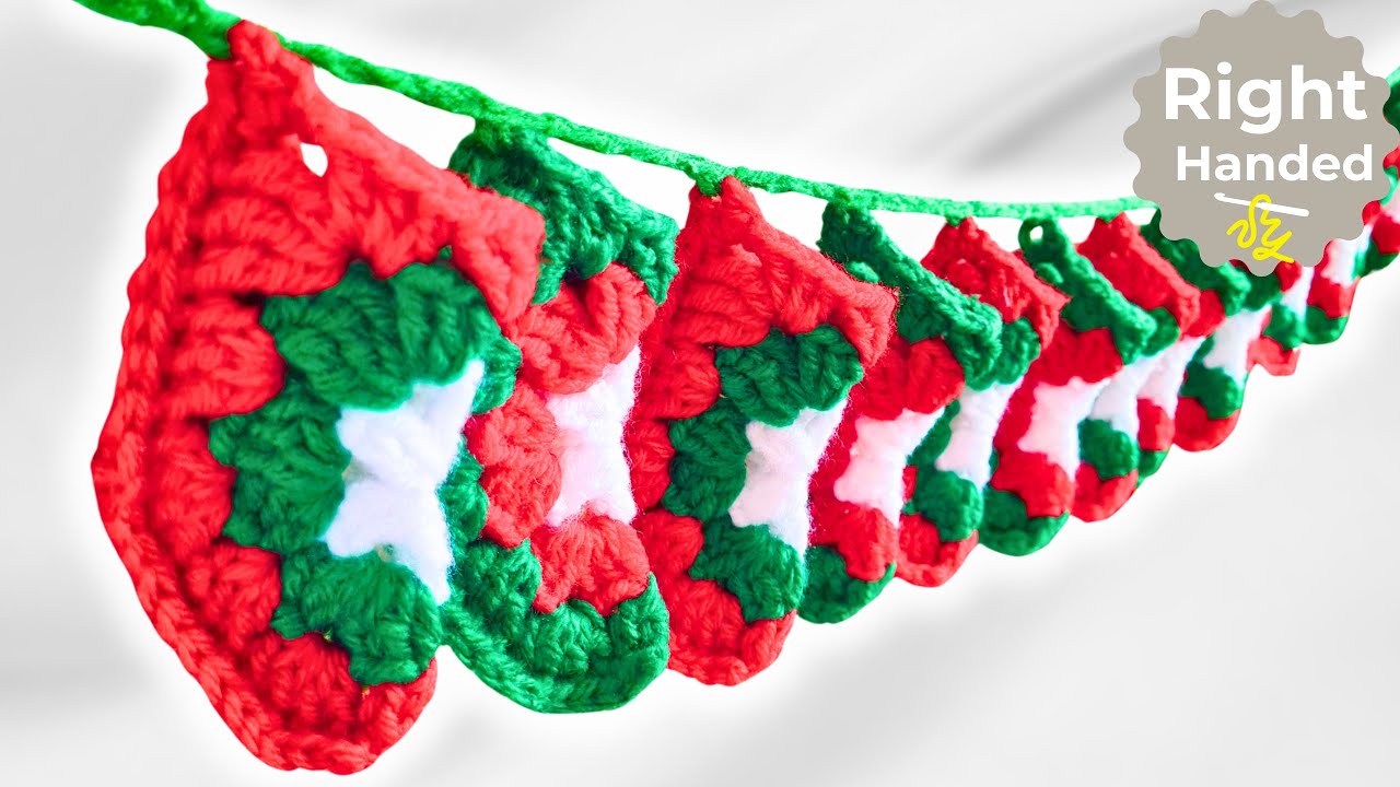 Crochet Christmas Advent Calendar Pattern - Mini Stocking
