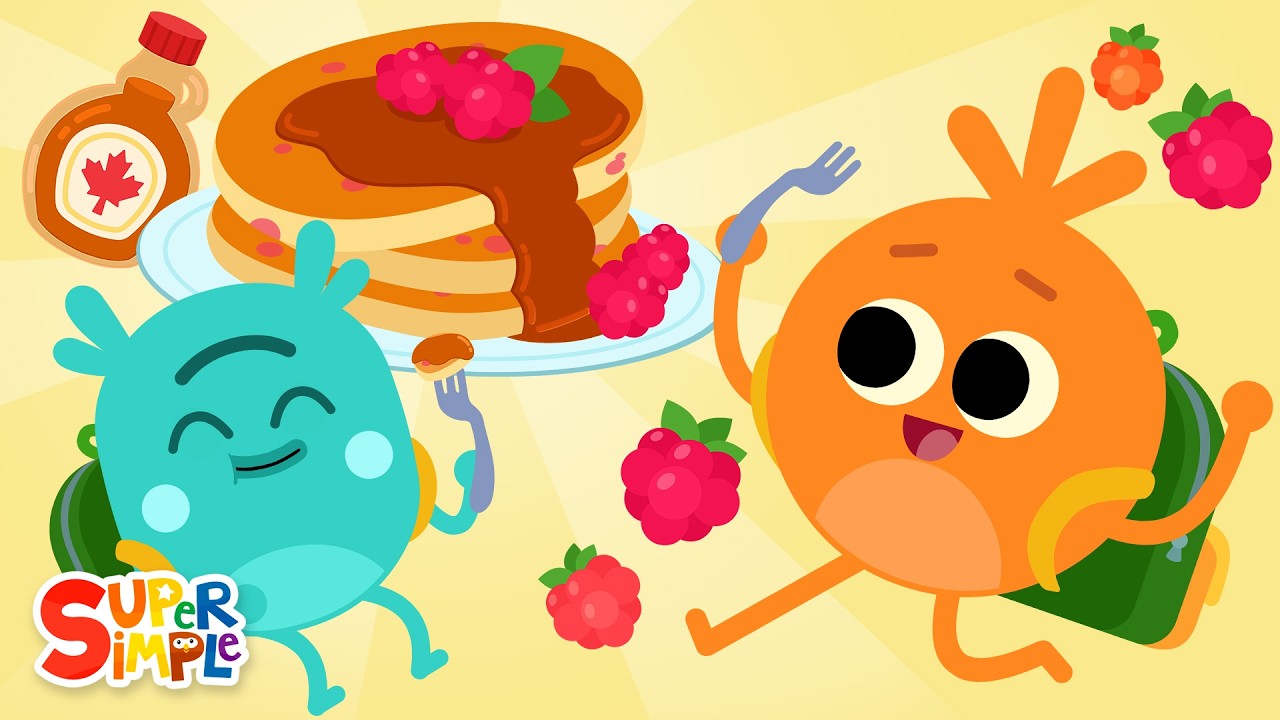 Preschool Pancakes 🥞 | Get Ready for Back to School with the Baby Bumble Nums!