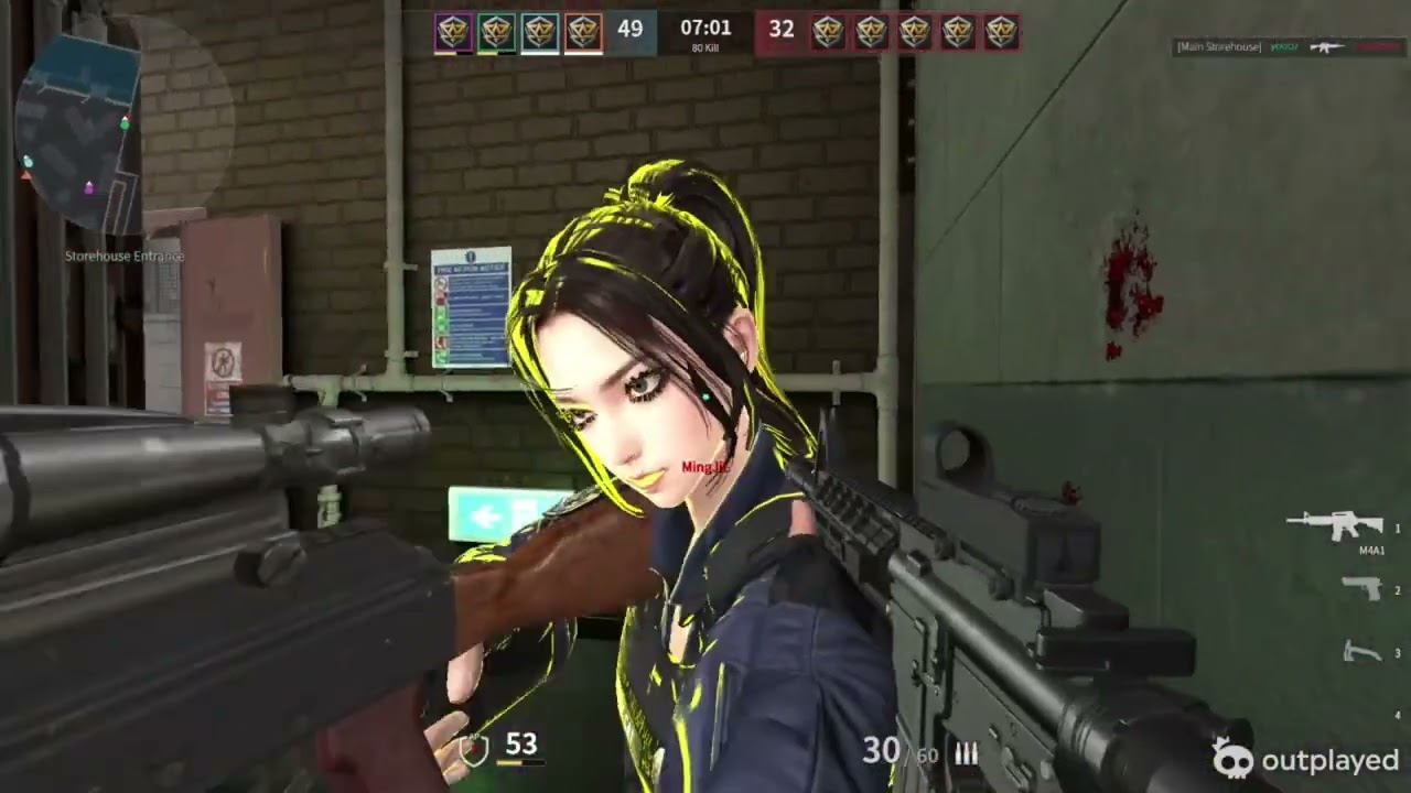 Sudden Attack Zero Point (SAZ) First Look (ALPHA footage) Warehouse 46 kills