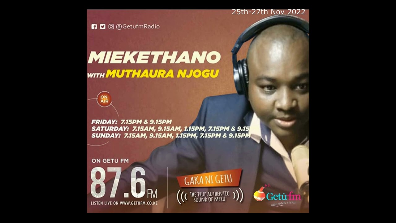 Miekethano 2nd to 4th December 2022
