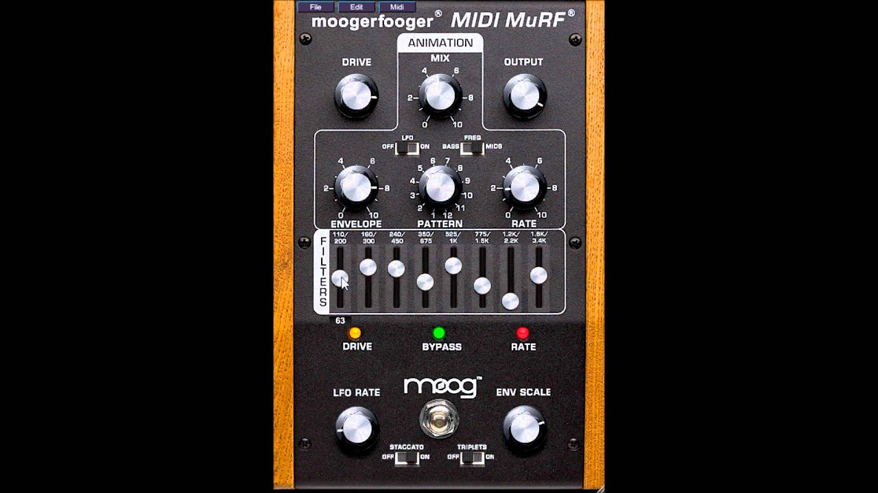 MF-105M moogerfooger MIDI MuRF by MOOG music   TEST VIDEO 2