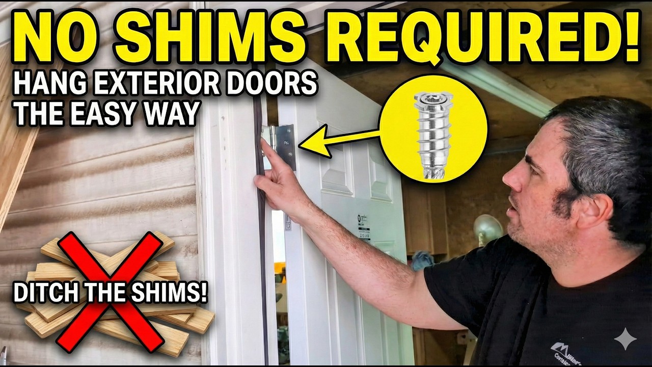 Fast & Easy Exterior Door Installation Tutorial
