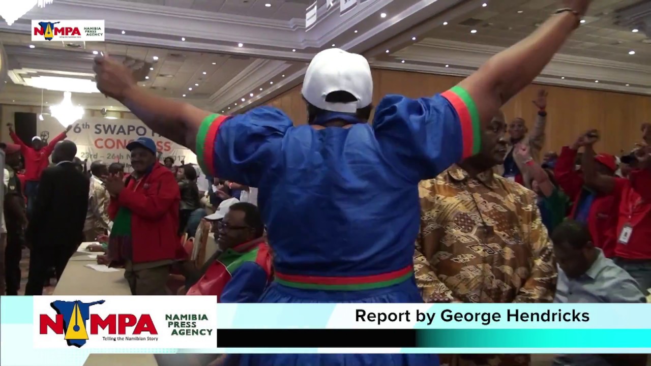 NAMPA: WHK Hage wins Swapo presidency 27 NOV 2017 1