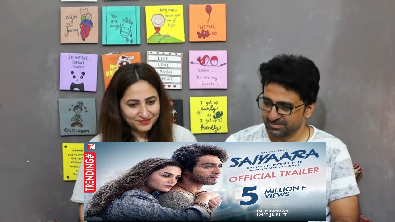 Pakistani reacts to Saiyaara | Official Trailer | Ahaan Panday | Aneet Padda | Mohit Suri