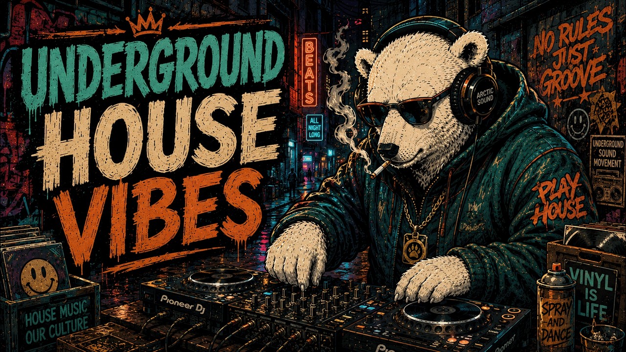 Underground House Vibes @ Neon Alley | Groovy/Tech House | Raw City Energy Mix