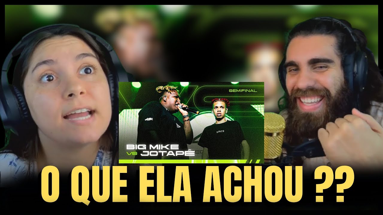 BIG MIKE VS JOTAPÊ | SEMIFINAL - PLAYOFFS | #FMSBRASIL2024 | URBAN BR - REACT LUCAS MEIRA feat CAROL