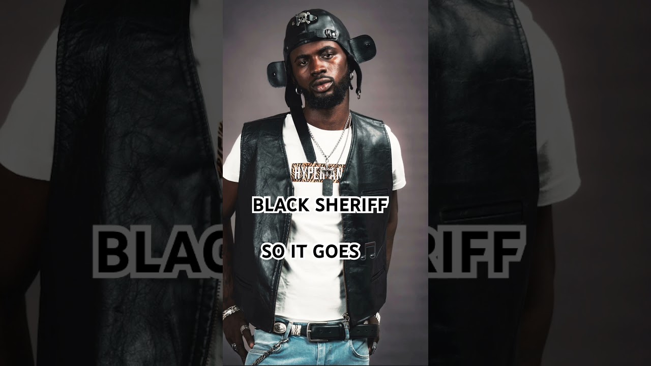Black Sherif telling real stories from the heart 💔 #SoItGoes #BlackSherif #GHMusic