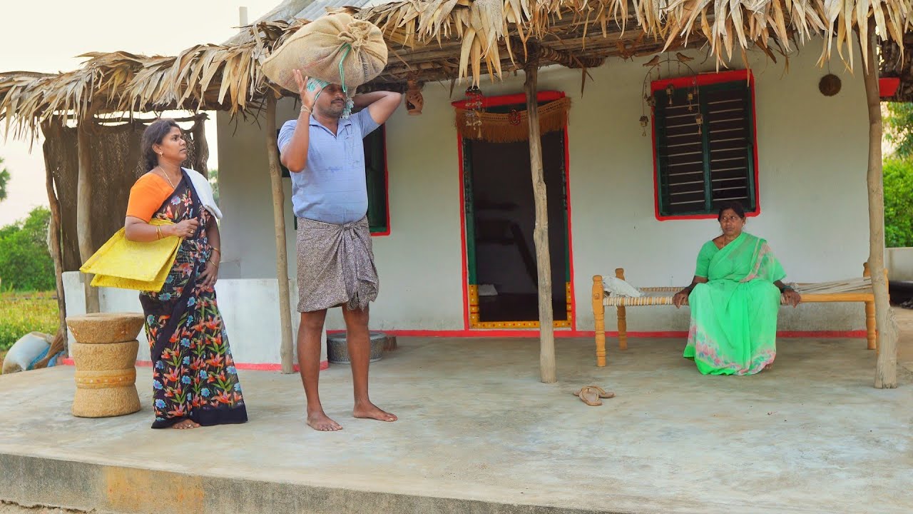 White cowpeas vada with mutton curry || The middle class farmer's lifestyle in india