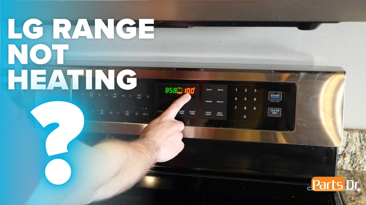 F7 Error? LG Range Oven not Heating?  How to diagnose, test, & troubleshoot your Oven