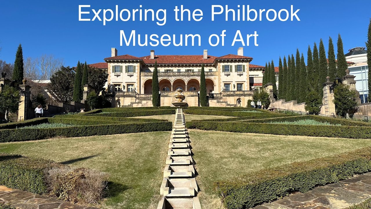 Visiting the Philbrook museum of art in Tulsa