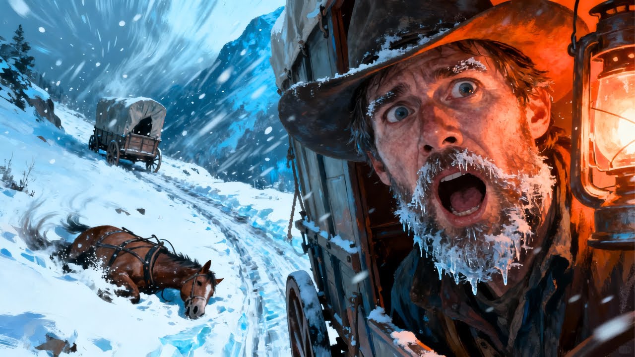 How Cowboys Survived the Deadly Wild West Blizzard | Relaxing History for Sleep