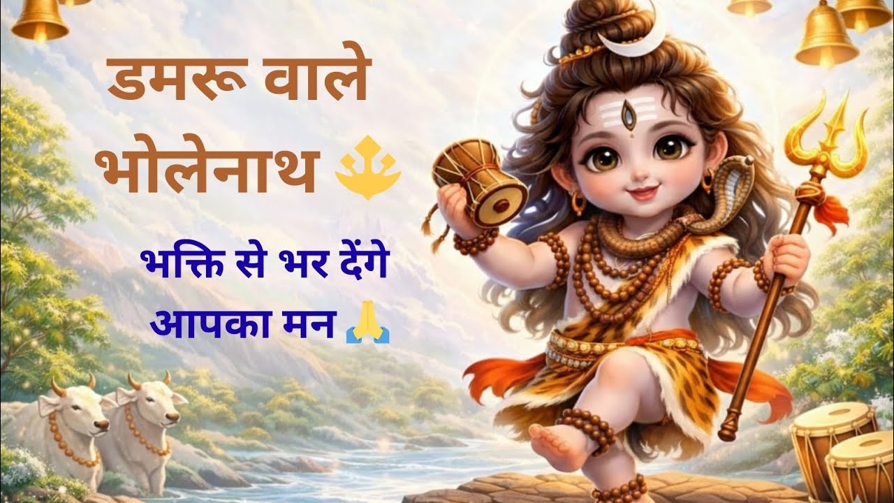 डमरू वाले भोले | Har Har Mahadev Bhajan | Shiv Shambhu Bhakti Song 🔱🙏