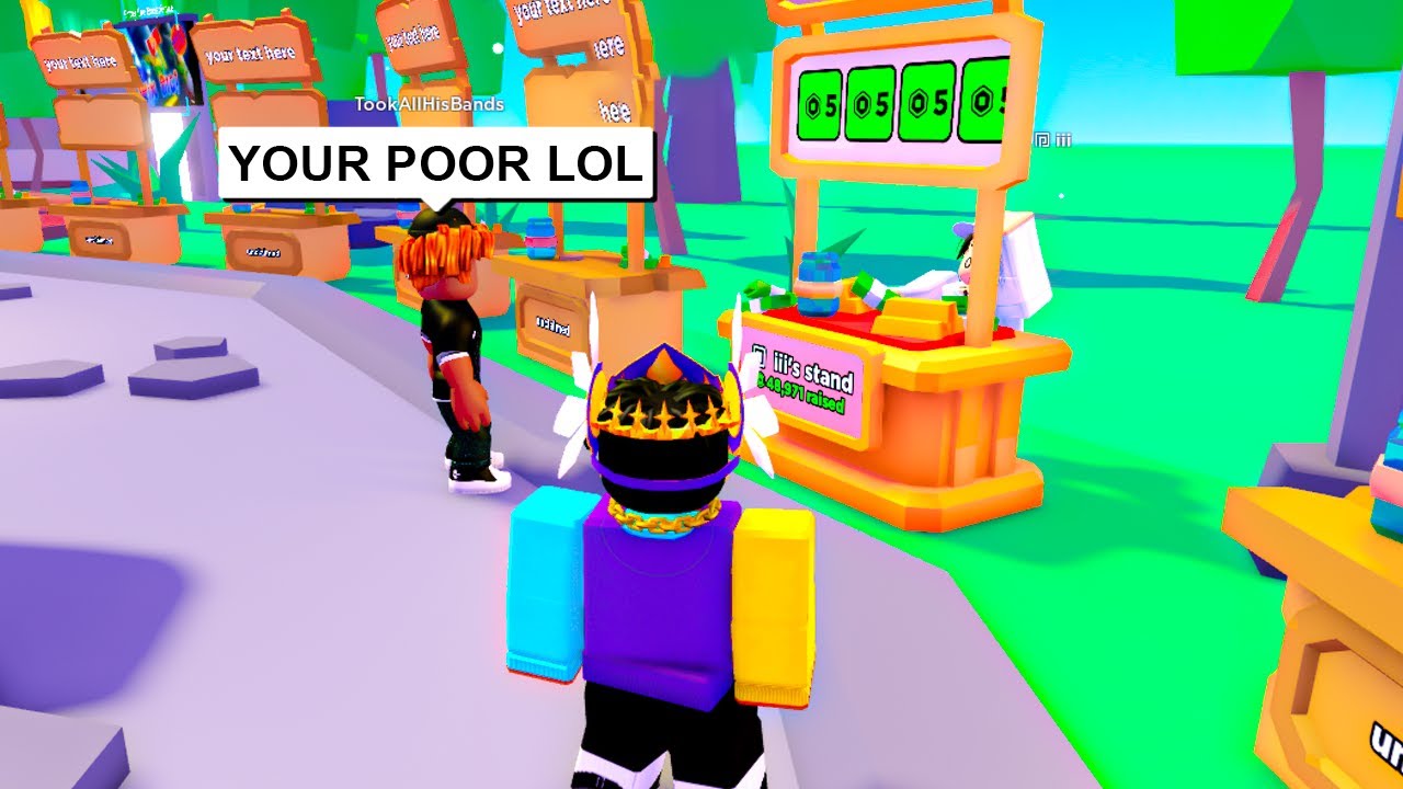 They BULLIED Him For Not Having ROBUX, So I Did This.. (Roblox Pls Donate)