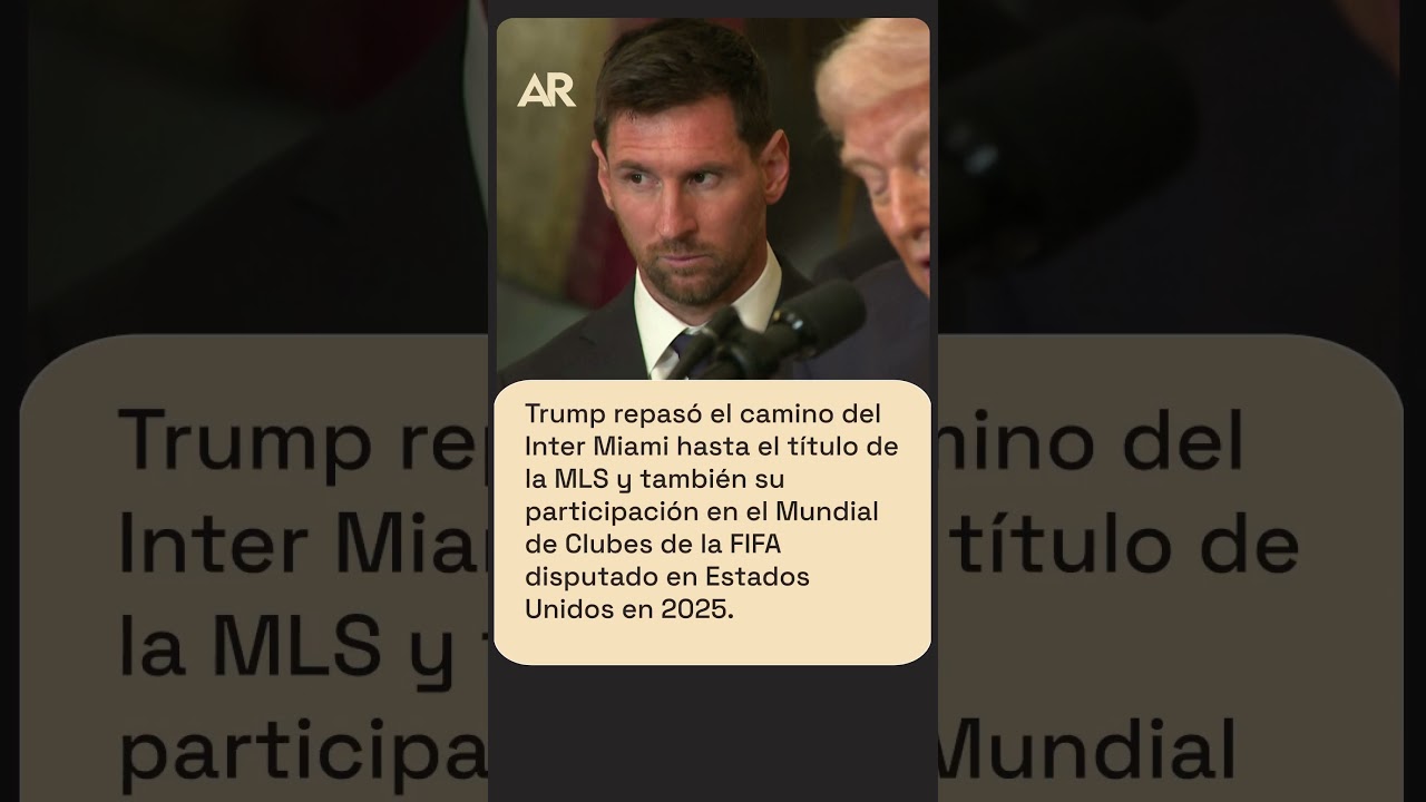 Трамп отдал дань уважения Месси и &laquo;Интер Майами&raquo; в Белом доме.