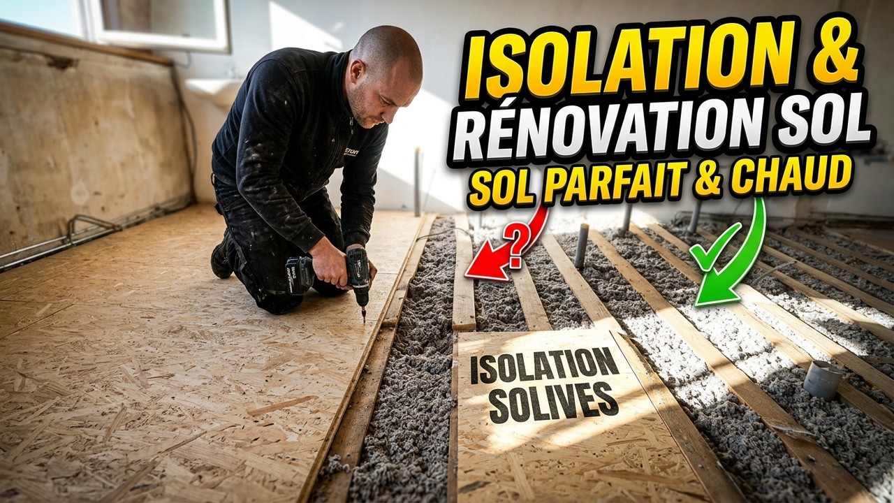 Rénovation et isolation des sol - Refaire un plancher bois ?