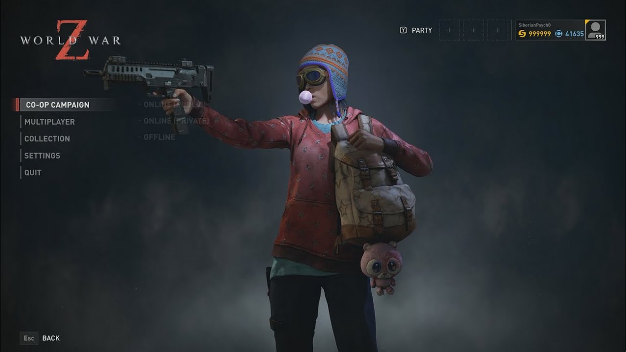 World War Z Medic 0 Kills - Solo Extreme (No bots)