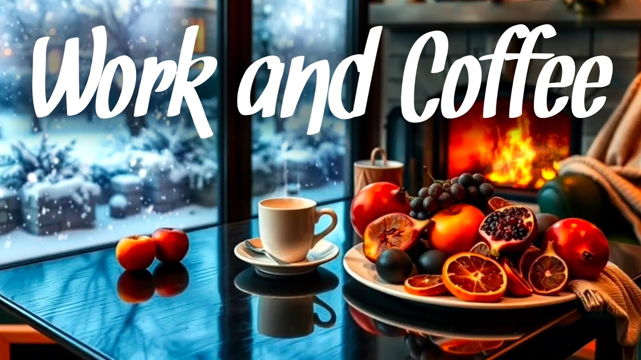 Positive Jazz Cafe & Bossa Nova ☕ Cozy Coffee Shop Vibes with Relaxing Music for Focus and Study