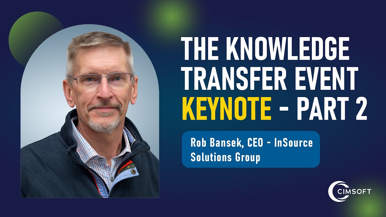 KTE 2025 Keynote – Part 2: Rob Bansek’s Welcome Speech
