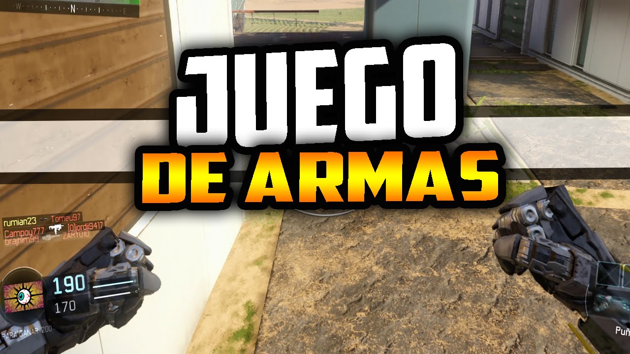 A puñetazos!! Juego de ARMAS en Black Ops 3!! - Rumi -