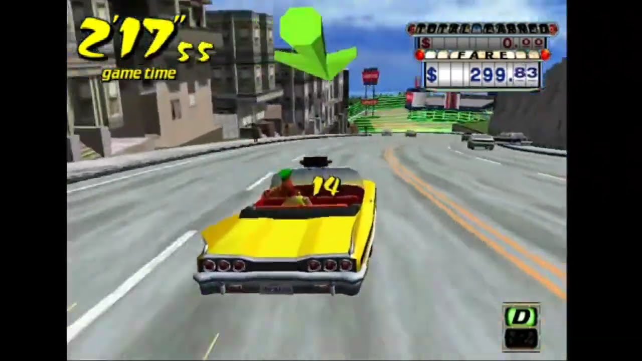 Crazy Taxi 1 PC Gameplay Capítulo #1