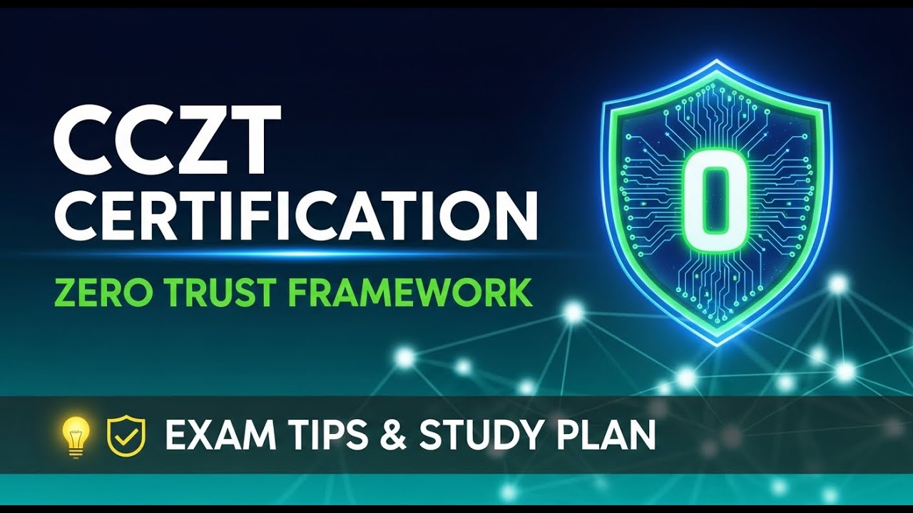 Сертификация CCZT: принципы Zero Trust, советы по подготовке к экзамену и план обучения