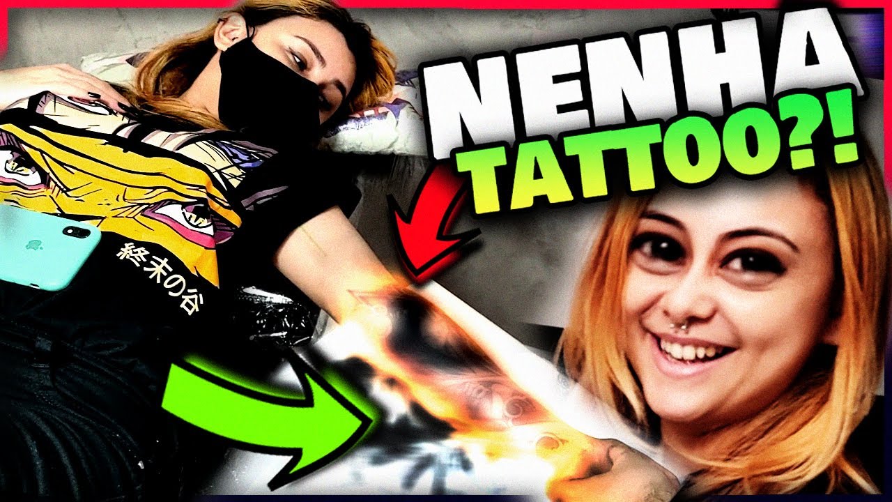 Nenha fez uma TATTOO!? - Vlog Nerd