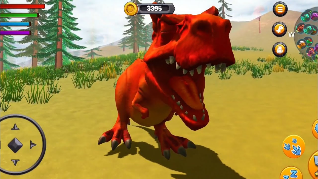 Best Dino Gamer - Jurassic Tyrannosaurus Simulator Android Gameplay 