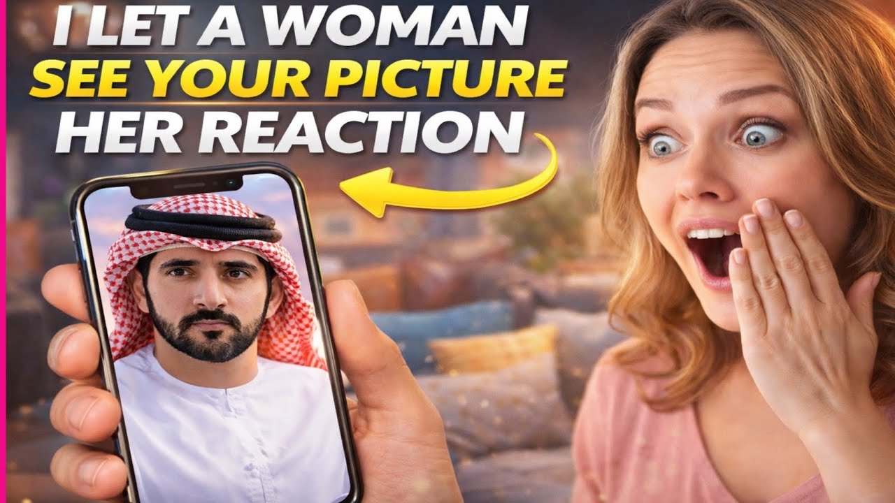 I let a woman see your picture her reaction| today poems sheikh Hamdan fazza| #fazza3team #heartpoem