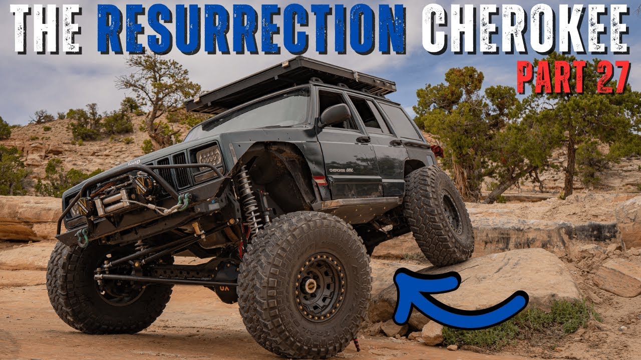 I took my One Ton Swapped Jeep Cherokee XJ On It's First 