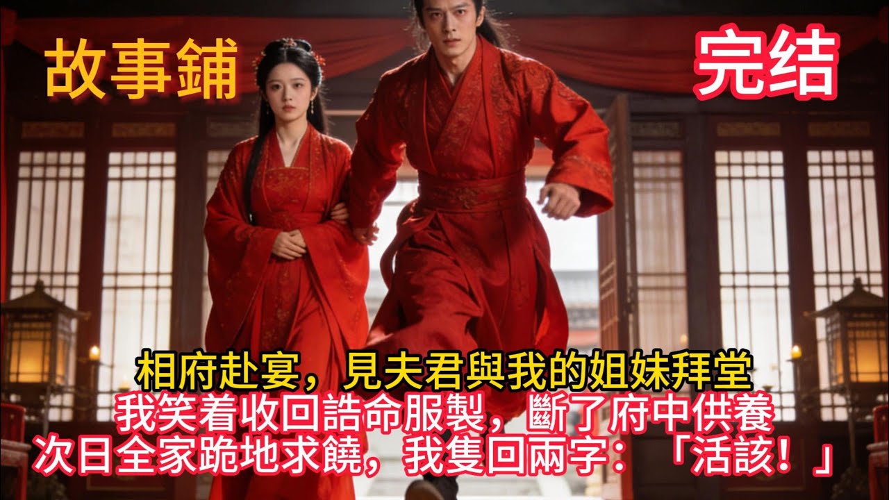 相府赴宴，見夫君與我的姐妹拜堂我笑着收回誥命服製，斷了府中供養次日全家跪地求饒，我隻回兩字