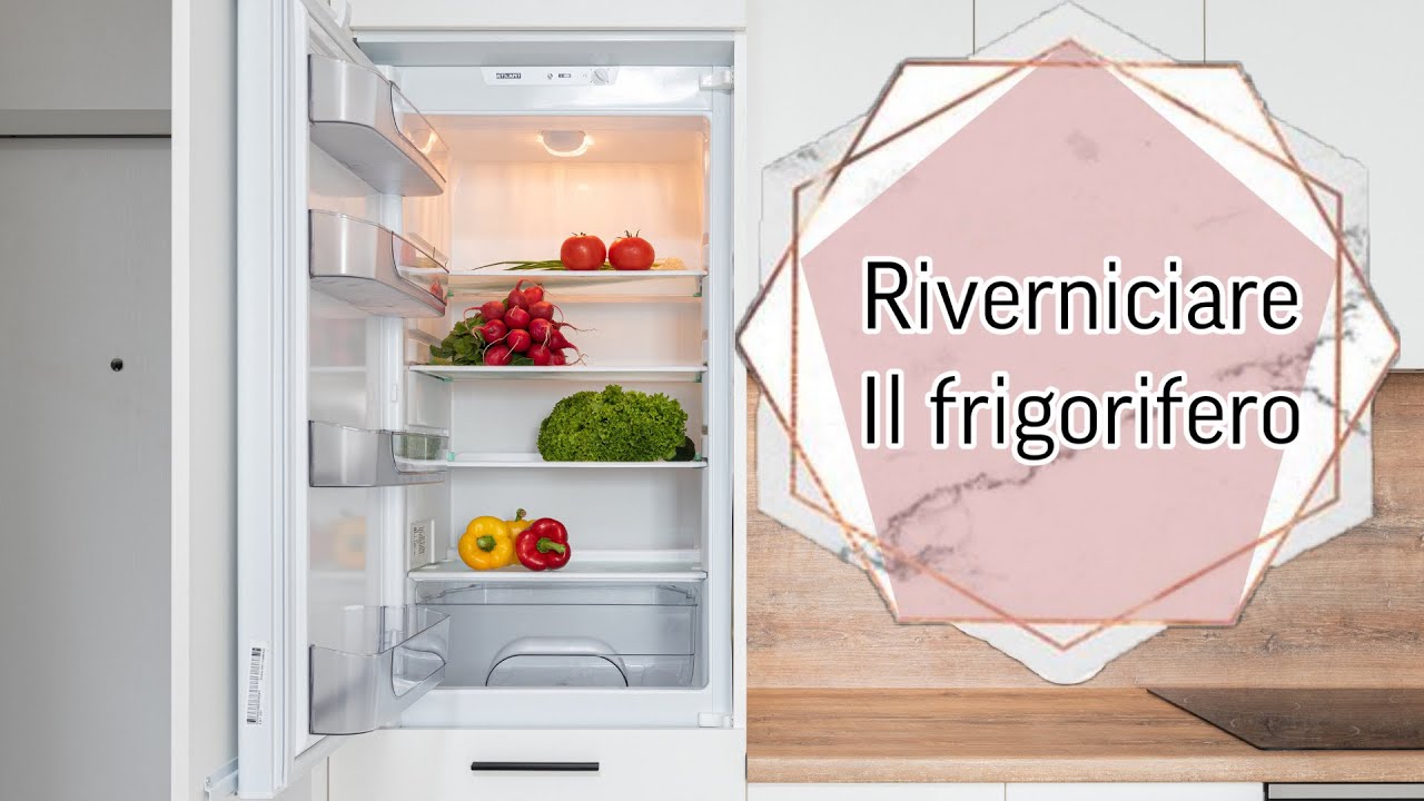 30&euro; PER TRASFORMARE UN FRIGORIFERO DA INCASSO A ESTERNO E RIVERNICIARLO! - DIY