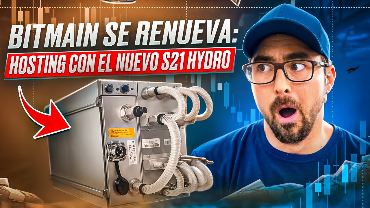 🔧Bitmain se renueva: HOSTING con el nuevo Antminer S21 Hydro✅