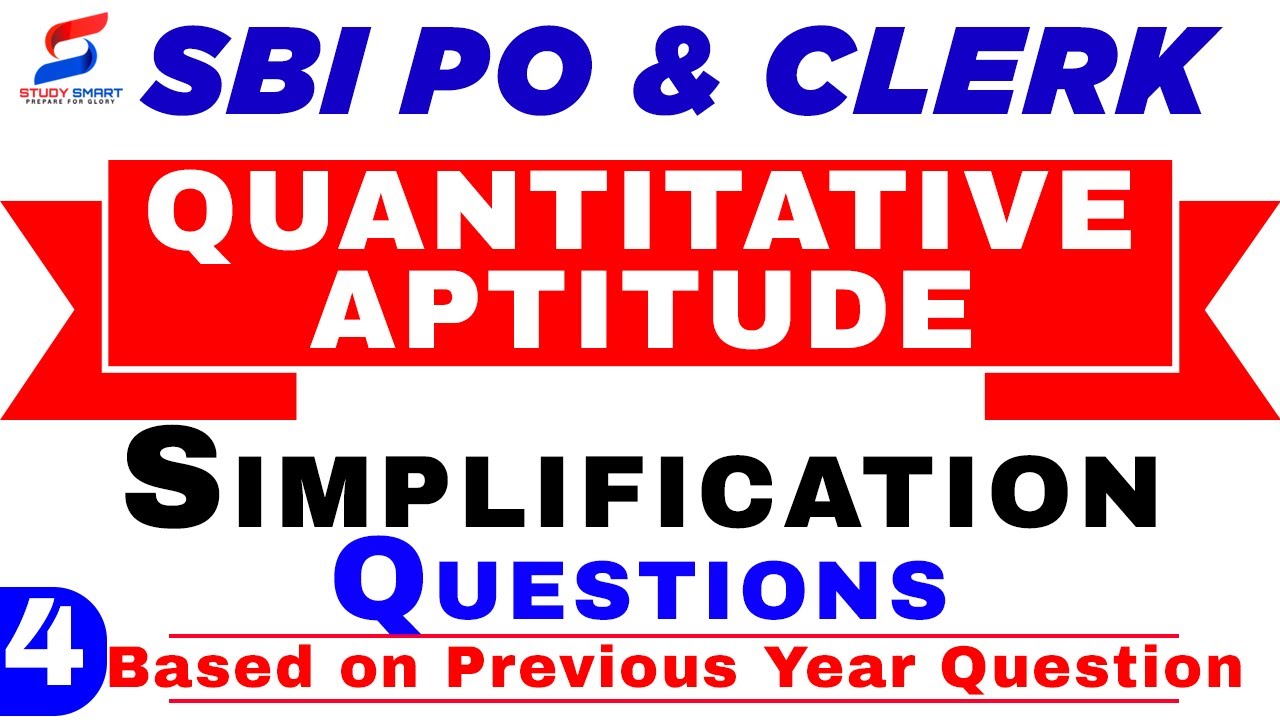 Simplification Questions for SBI PO and Clerk 2019 PART 4